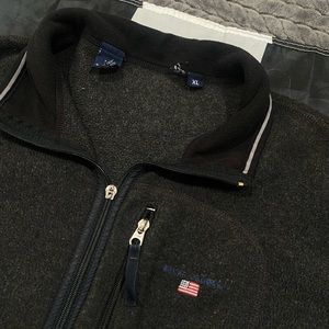 Men's Vjntage Polo Sport by Ralph Lauren Grey Fleece Jacket